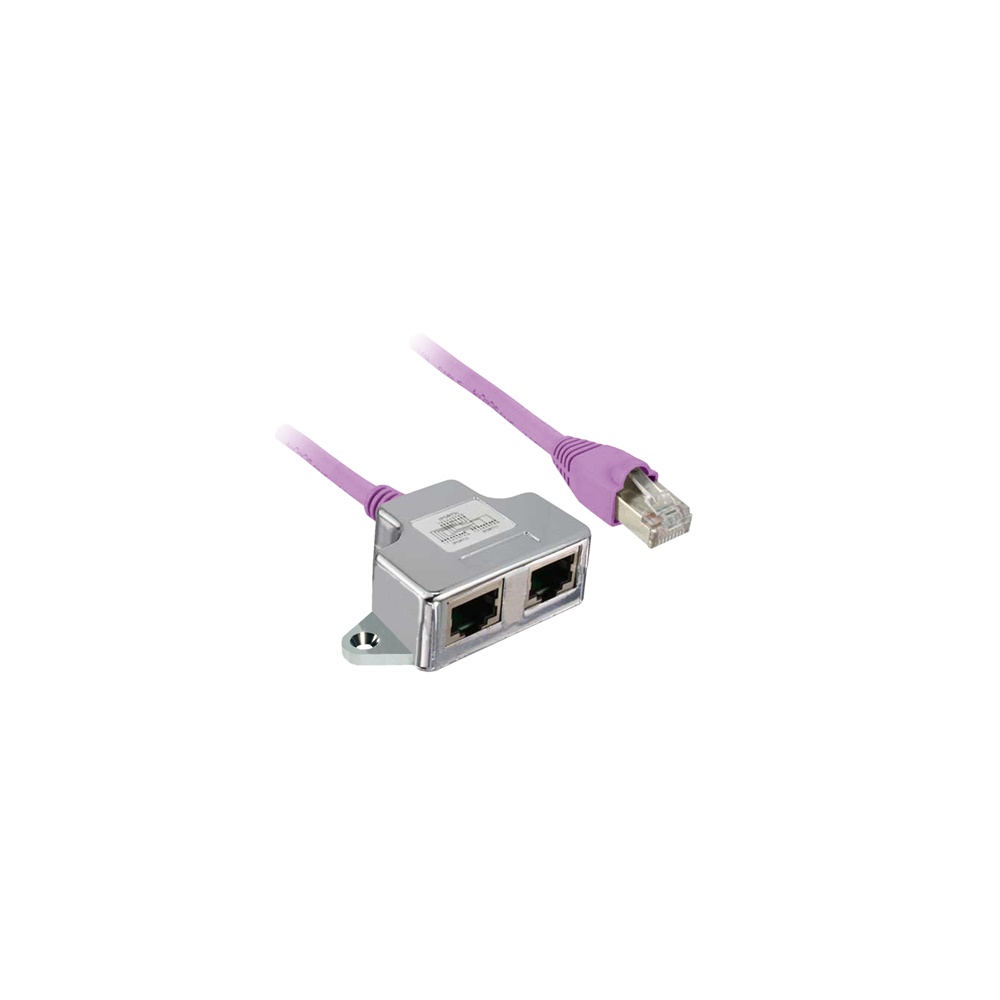 Accessori di collegamento CANopen - 2 connettori RJ45
