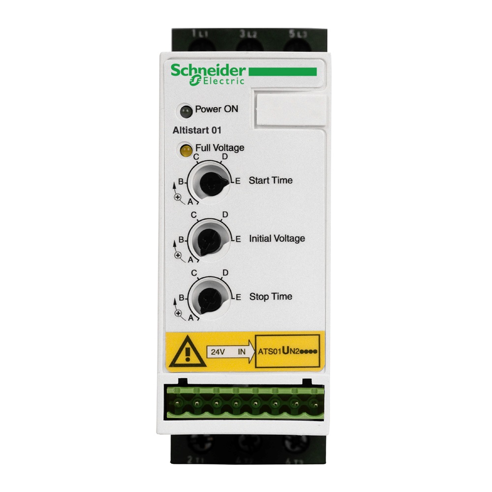 Avviatore statico per motore asincrono - ATSU01 - 6A - 200...480V - 0.75...3 KW