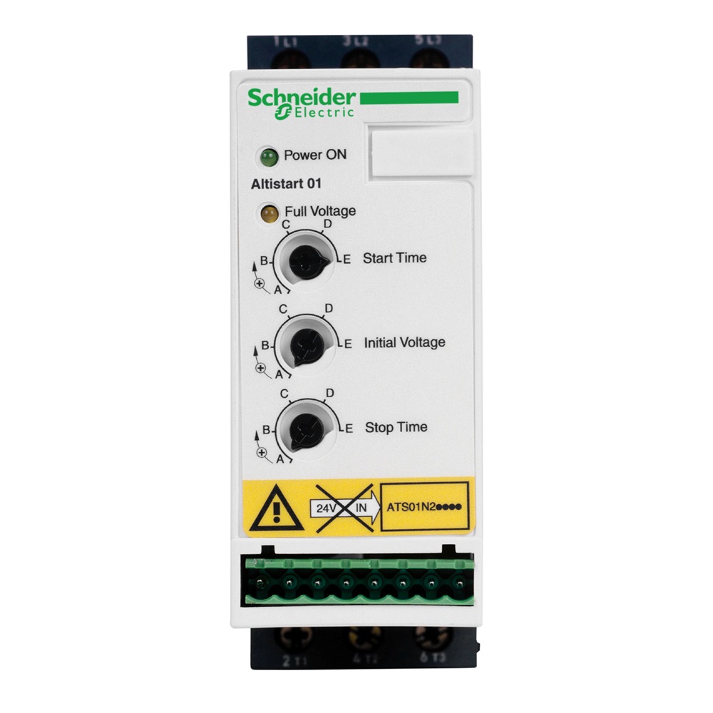 Avviatore statico per motore asincrono - ATS01 - 6 A - 200..240 V - 0,75..1,1 KW