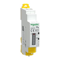 Contatore energia monofase iEM2000 inserzione diretta 40A con display meccanico per monitoraggio consumi elettrici industriali e civili