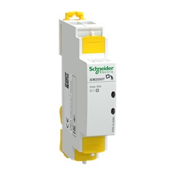 Contatore energia monofase iEM2000T 1P+N 40A inserzione diretta senza display per monitoraggio consumi e gestione edifici