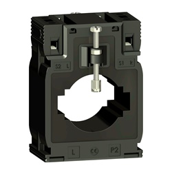 Trasformatore amperometrico tropicalizzato 500/5 A con attacco busbar e cavo, per monitoraggio corrente industriale