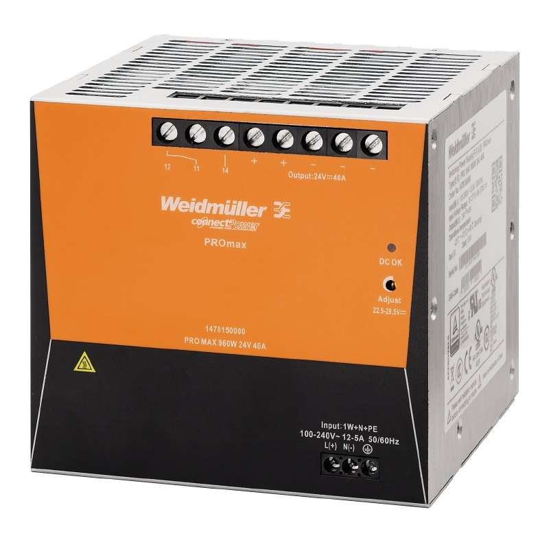 Alimentatore Weidmuller Pro Max 960W 24V 40A 