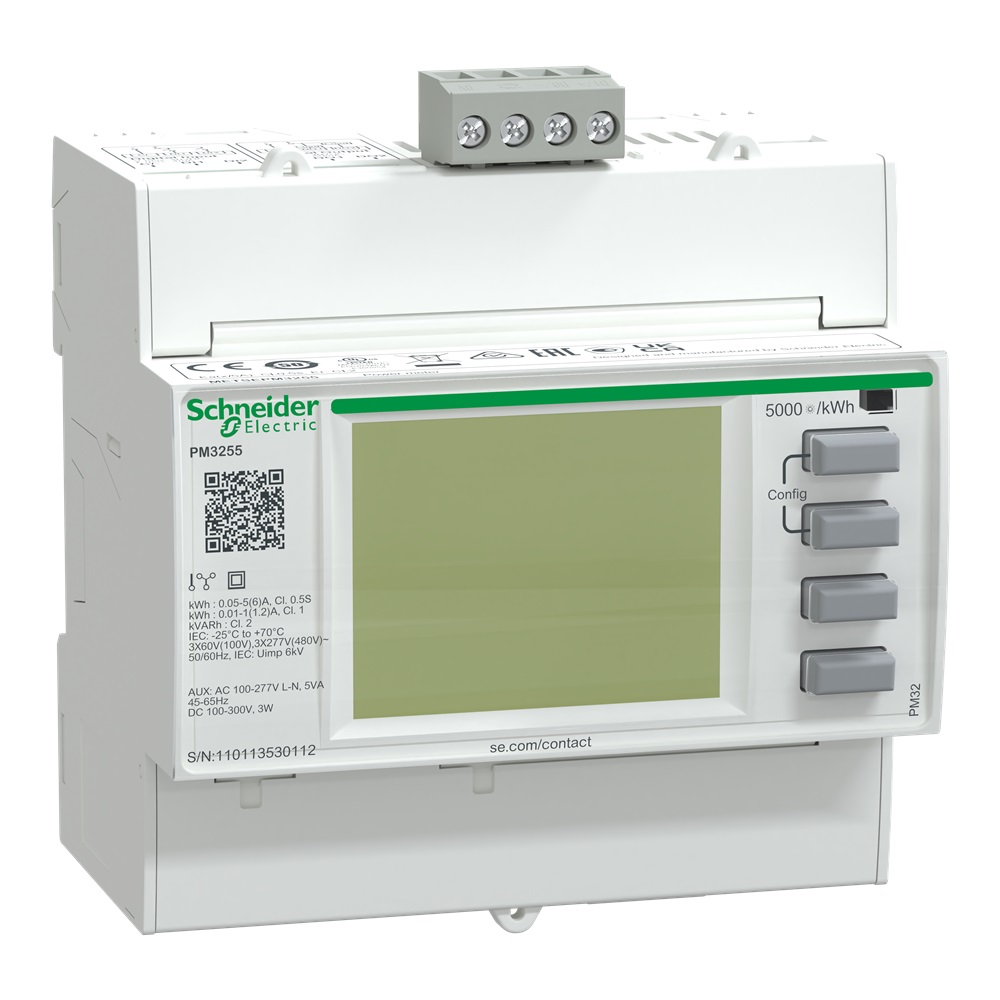 Multimetro PM3255 - inserzione con TA - THD, Allarmi - 2IN/2OUT- Modbus