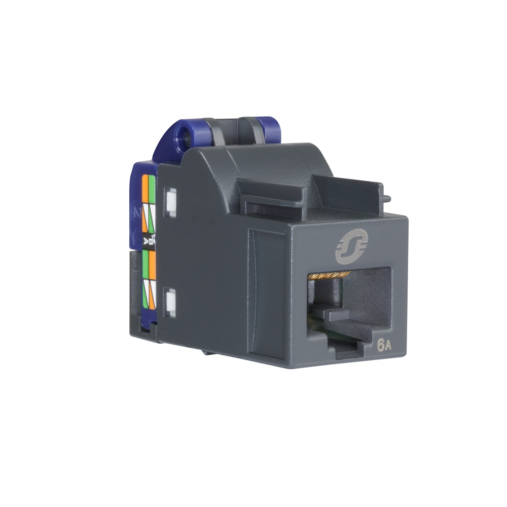 Connettore RJ45 Cat6A UTP S-ONE Actassi installazione rapida cablaggio strutturato data center
