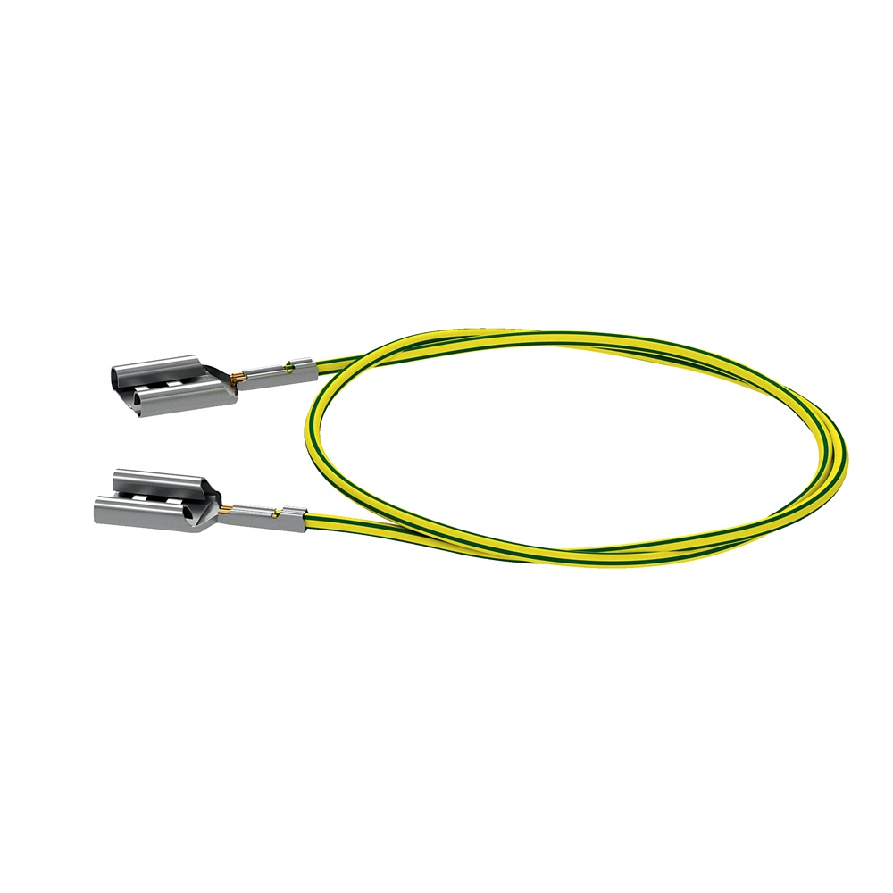 Kit 10 cavi messa a terra anello Actassi 19 per rack patch dati