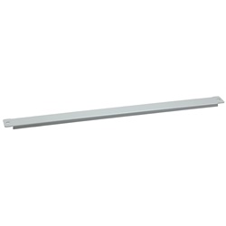 Piastra di tamponamento metallo 50x800 mm grigio RAL7035 per quadri elettrici PanelSeT