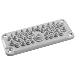 Membrana passacavi FL21 morbida TPE 37 ingressi IP66 armadi elettrici grigio RAL7035