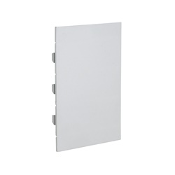 Otturatore modulare 4 moduli plastica grigia 72 mm per applicazioni multiuso