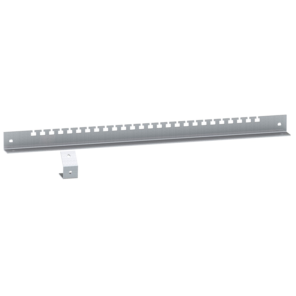 Supporto ancoraggio cavi 600 mm acciaio zincato per quadri elettrici PanelSeT