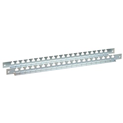 Staffa fissaggio cavi angolo 90° lunghezza 600 mm per armadi elettrici PanelSeT