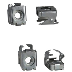 Dado prigioniero M6 filettatura ISO 50 pezzi accessori fissaggio quadri elettrici PanelSeT