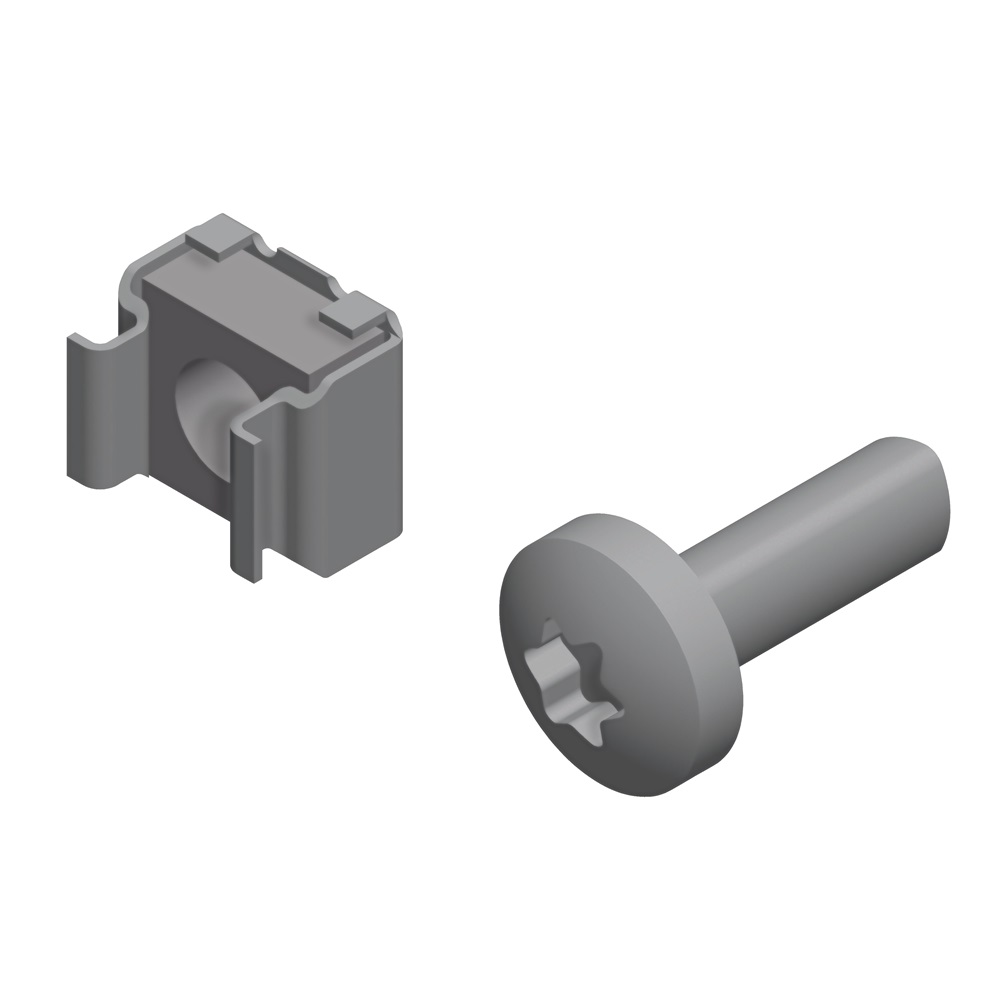 Dadi a gabbia M6 - set di 100 pezzi