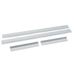 Telaio modulare acciaio H2000xL600 mm grigio RAL7035 per armadi PanelSeT protezione anticorrosione