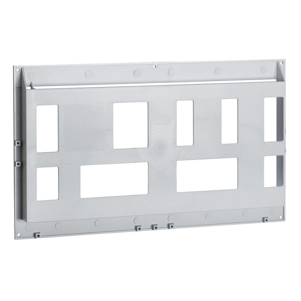 Tasca portaschemi plastica polistirene A3 grigio RAL7035 per quadri elettrici PanelSeT