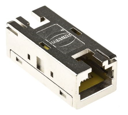 Accoppiatore Harting presa RJ45/presa RJ45 Cat6 schermato