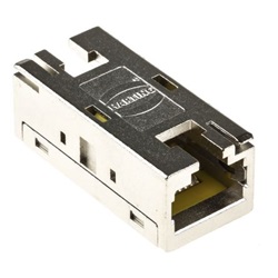 Accoppiatore Harting presa RJ45/presa RJ45 Cat6 schermato