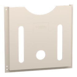 Tasca portaschemi plastica A4 polistirene grigio RAL7035 per quadri elettrici PanelSeT