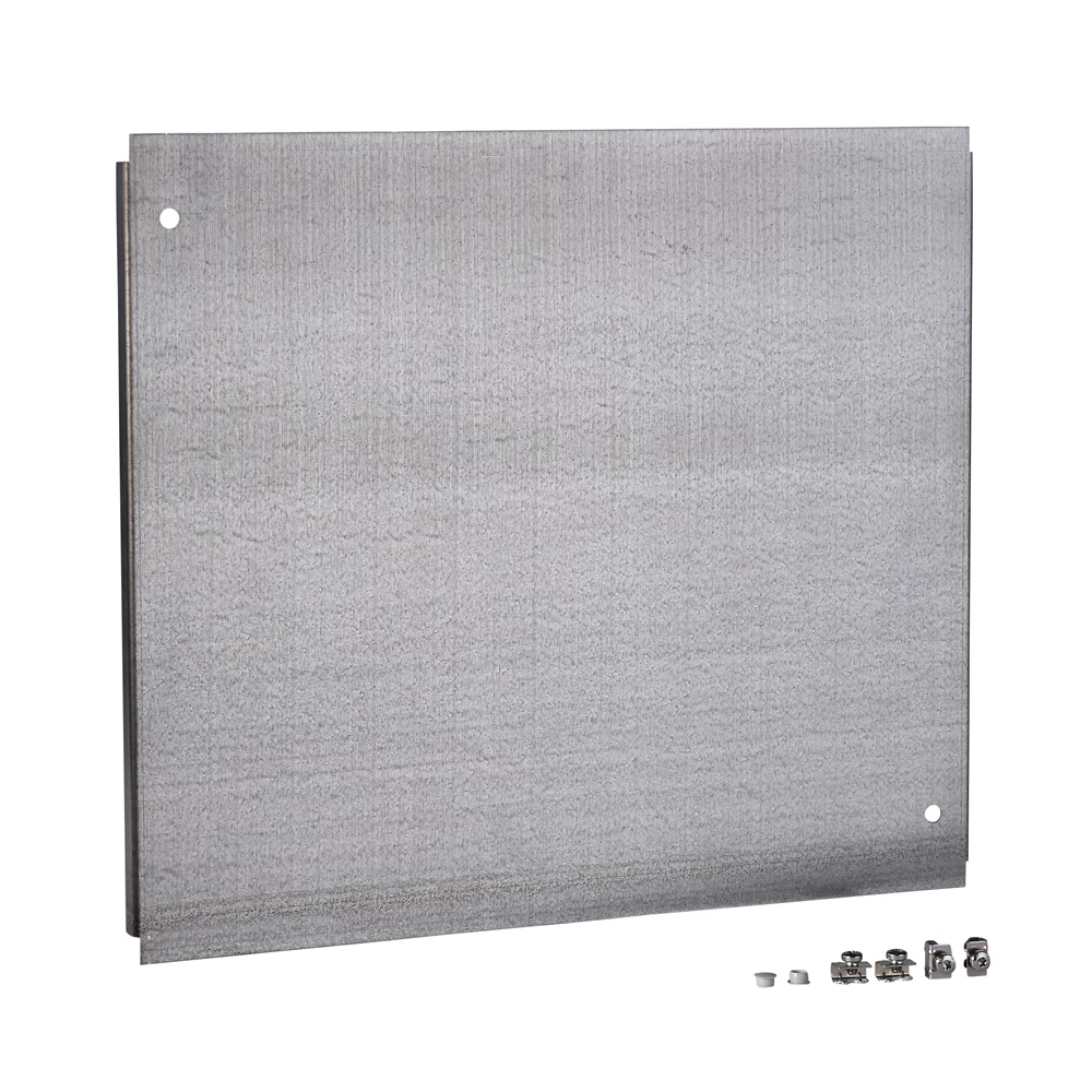 Piastra passacavi acciaio zincato 1000x600 mm per armadi PanelSeT SFN e Spacial SF