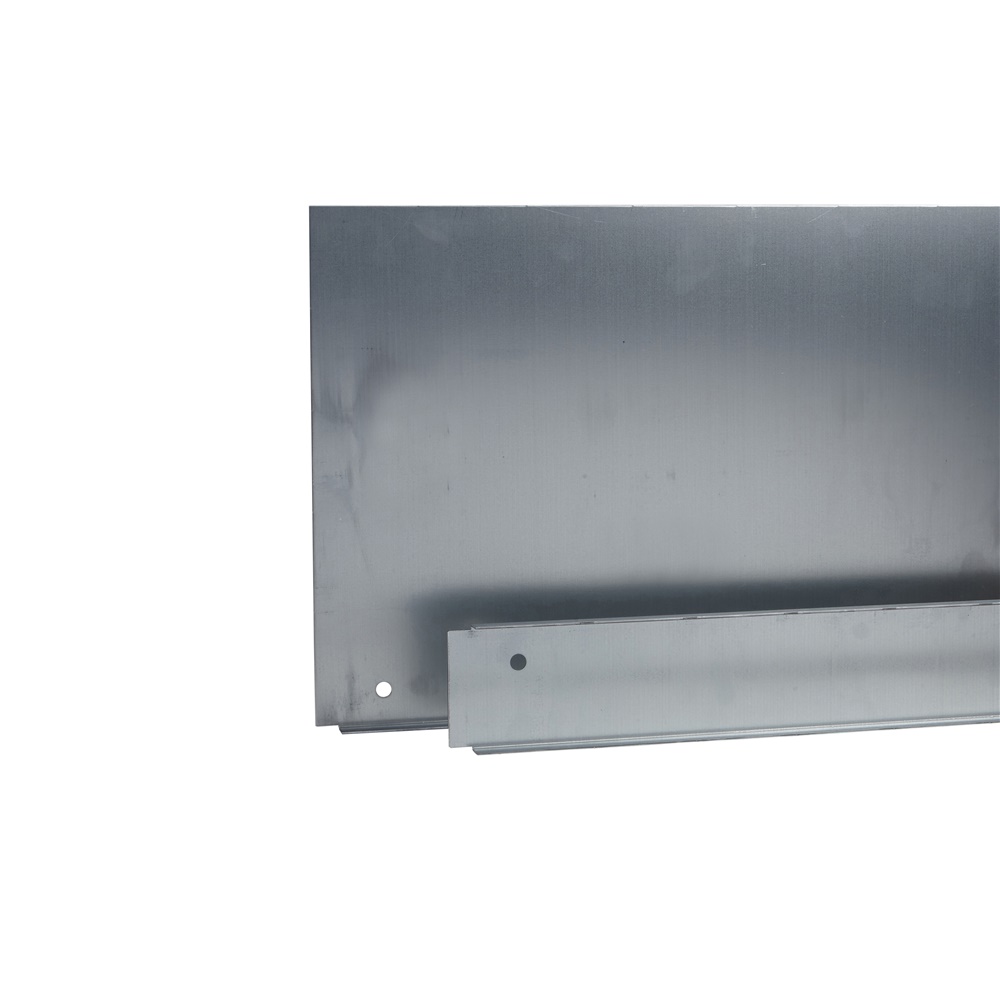 Piastra passacavi 2 parti acciaio zincato 1000x600 mm per armadi elettrici PanelSeT e Spacial