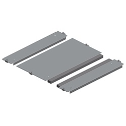 Piastra passacavi 2 parti 300x600 mm