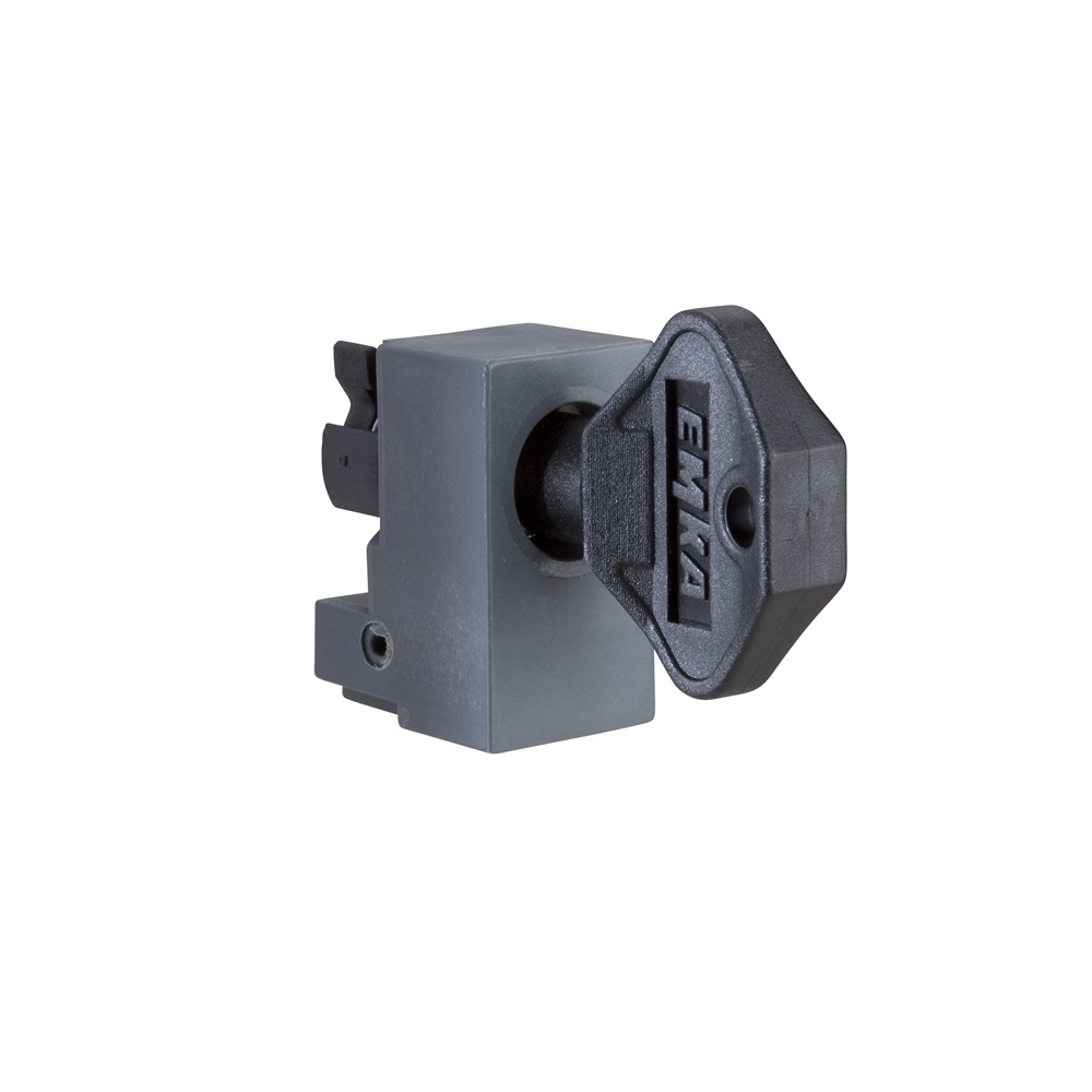 Serratura doppia barra 5 mm sicurezza porte industriali e cancelli