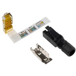 Connettore RJ45 Cat6 Harting serie HARTING RJ Industrial 8 vie maschio