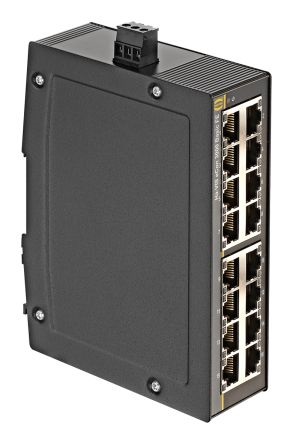 Switch Ethernet non gestito Harting 16 porte RJ45 10/100Mbit/s 