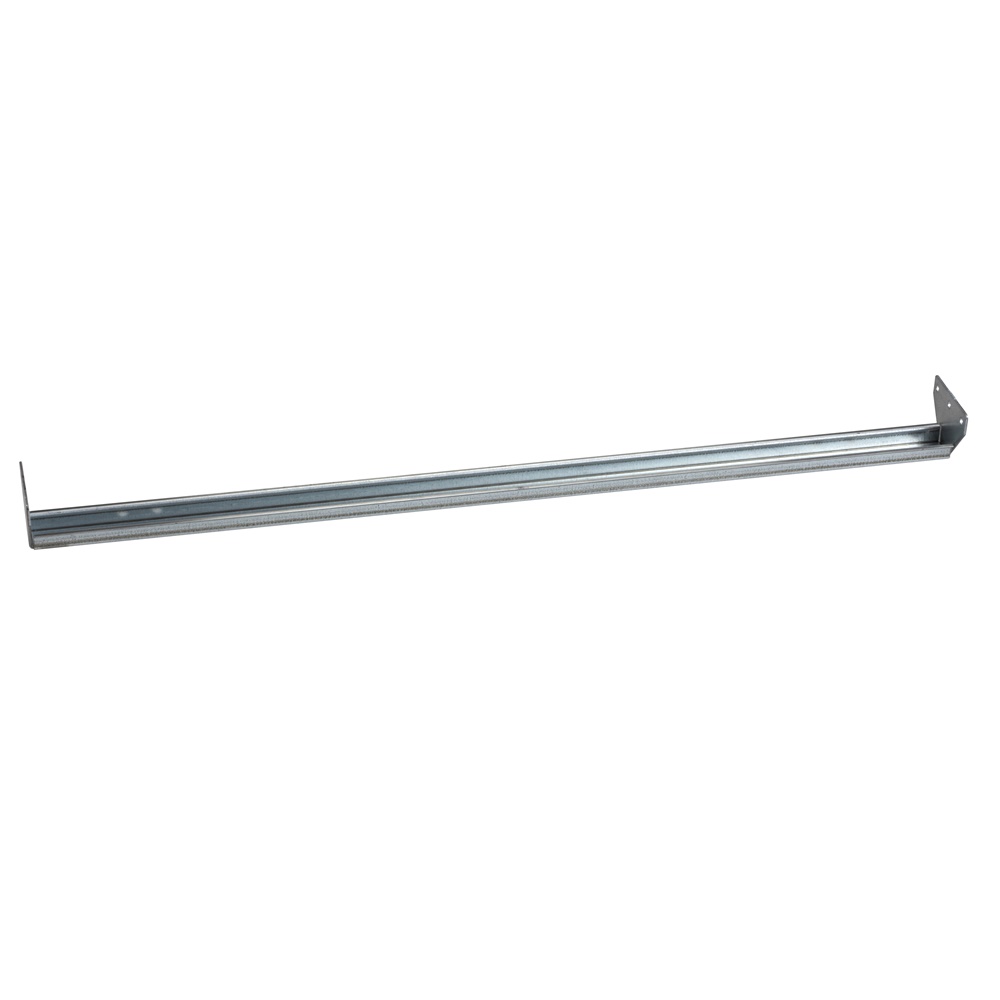 Guida DIN fissa acciaio L800 mm per quadri elettrici PanelSeT protezione anticorrosione grigio RAL7035