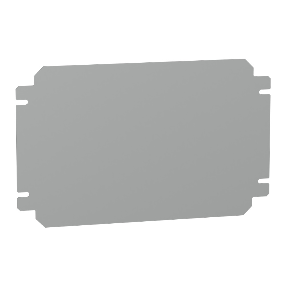 Piastra di fondo 200x300 mm per quadro elettrico Spacial SBM robusta e resistente