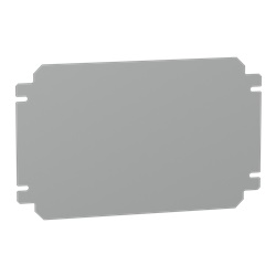Piastra di fondo 200x300 mm per quadro elettrico Spacial SBM robusta e resistente