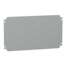 Piastra di fondo 300x500 mm per quadro elettrico Spacial SBM robusta e resistente
