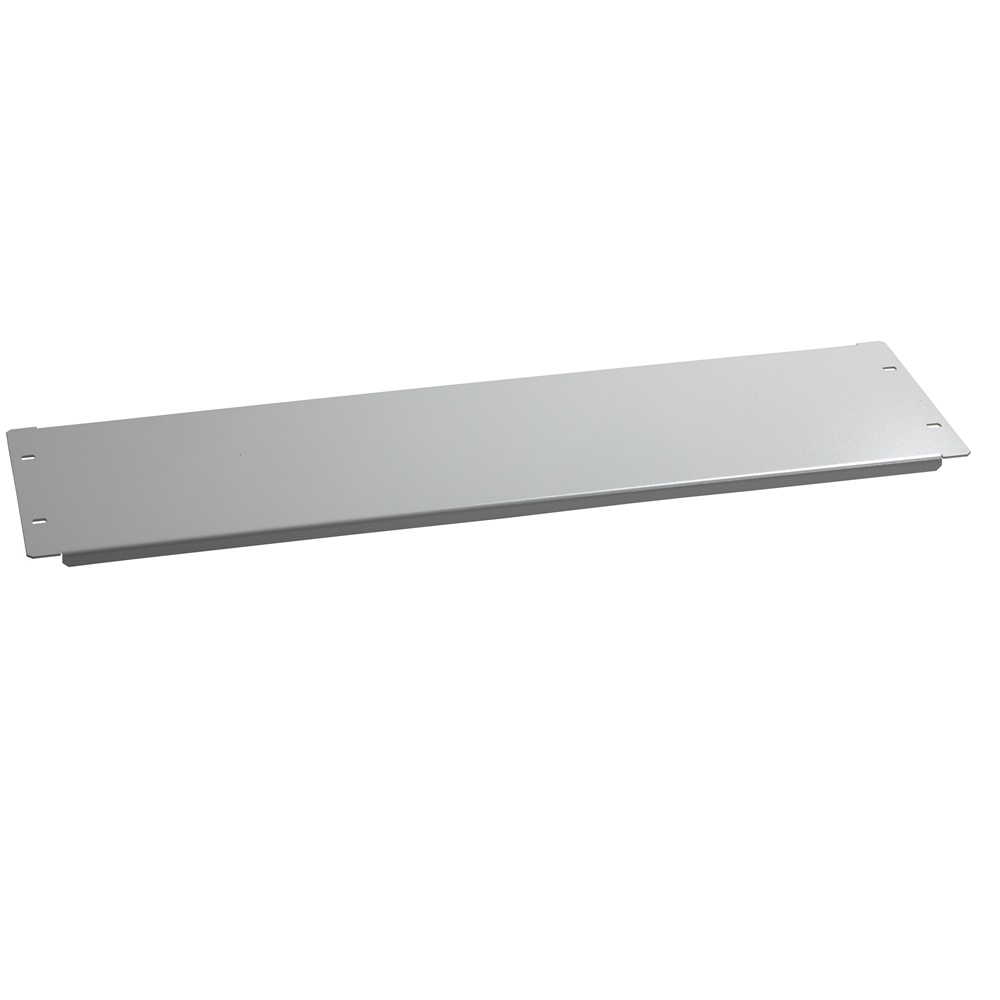 Piastra frontale in acciaio H400xL800 mm grigio RAL7035 per quadri elettrici PanelSeT multiuso