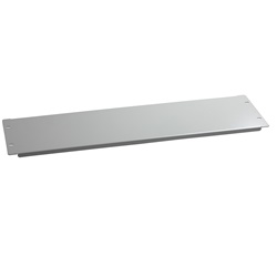 Piastra frontale piena acciaio grigio RAL7035 600x600 mm per quadri elettrici PanelSeT protezione dispositivi controllo
