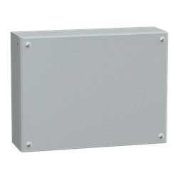 Cassetta industriale Flat Box 300x400x120 mm acciaio IP66 IK10 montaggio parete