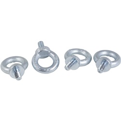 Golfari sollevamento M12 acciaio zincato kit 4 pezzi per armadi PanelSeT carico 1360 kg