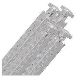 4 montanti per Spacial SF H 1200 mm
