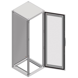 Armadio Spacial SF con porta trasparente senza piastra 1800x800x400