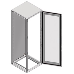Armadio Spacial SF con porta trasparente senza piastra 2000x600x400