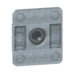 Dado standard M8 per longheroni tecnici