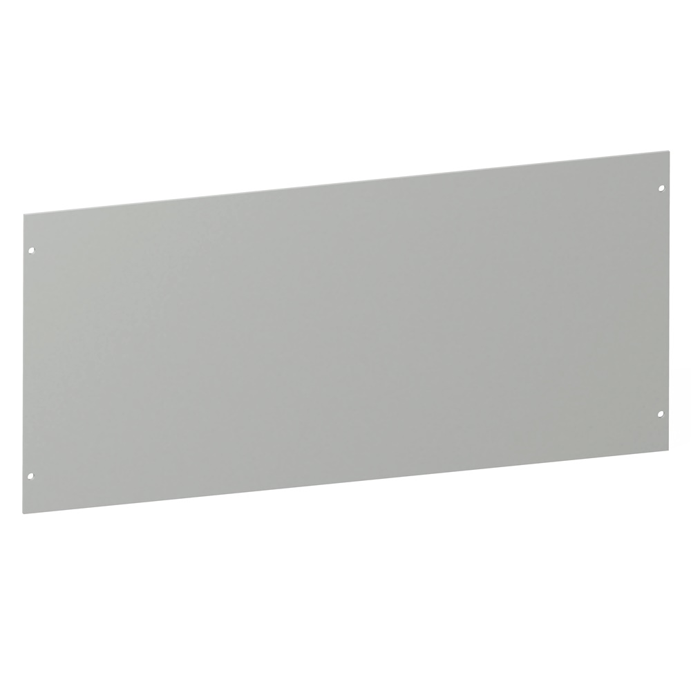 Piastra chiusura isolante grigia 750x298 mm per armadi modulari distribuzione