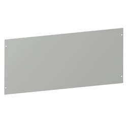 Piastra chiusura isolante grigia 750x298 mm per armadi modulari distribuzione