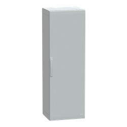 Armadio in poliestere, Thalassa PLA, porta piena, completamente chiuso, 1500x500x420mm, IP65, IK10