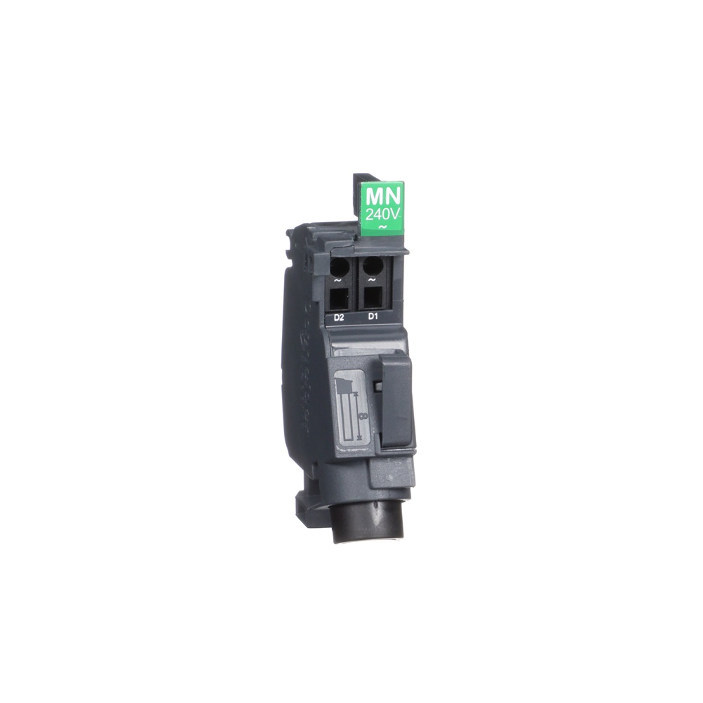 Bobina minima tensione 220/240 V CA per interruttori Compact NSXm e PowerPact B, sgancio sicurezza bassa tensione