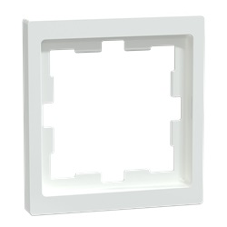 Cornice D-Life, 1 slot, bianco loto