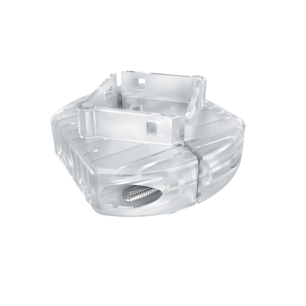 Attacco angolare montante stazione meteo KNX Basic V2 plastica montaggio fissaggio