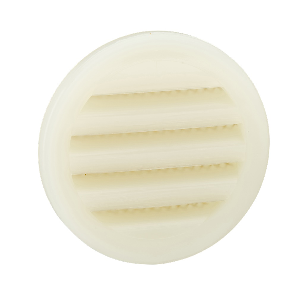 Bocchette aerazione doppie diametro 45,5 mm IP32 poliammide per Thalassa sistema fissaggio clip bianco
