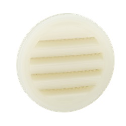 Bocchette aerazione doppie diametro 45,5 mm IP32 poliammide per Thalassa sistema fissaggio clip bianco