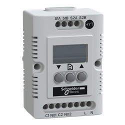Igrotermostato elettronico 110-127V controllo umidità temperatura ambiente