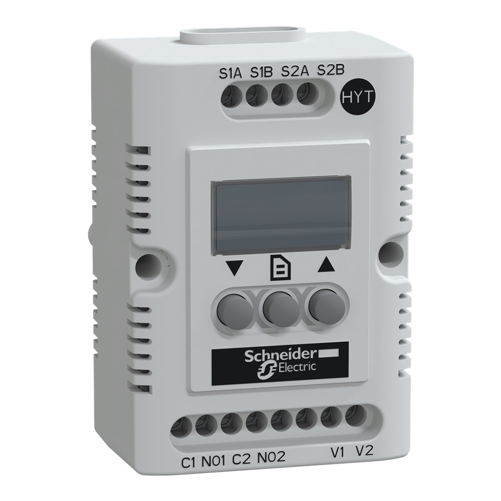 Igrotermostato elettronico display 9-30V controllo umidità ambienti interni